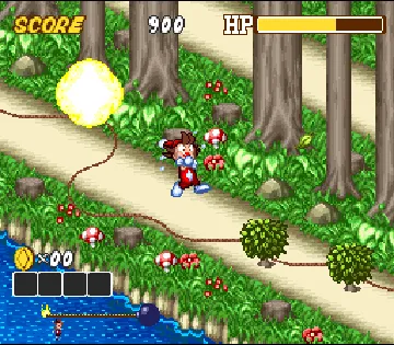 Kid Klown in Crazy Chase (USA) (Beta) screen shot game playing